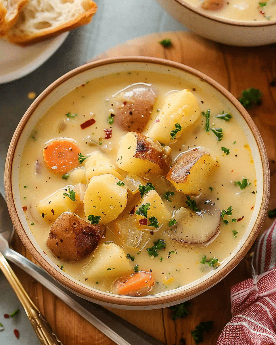 Creamy Cajun Potato Soup