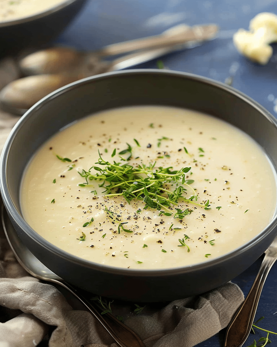 Creamy Cauliflower Soup