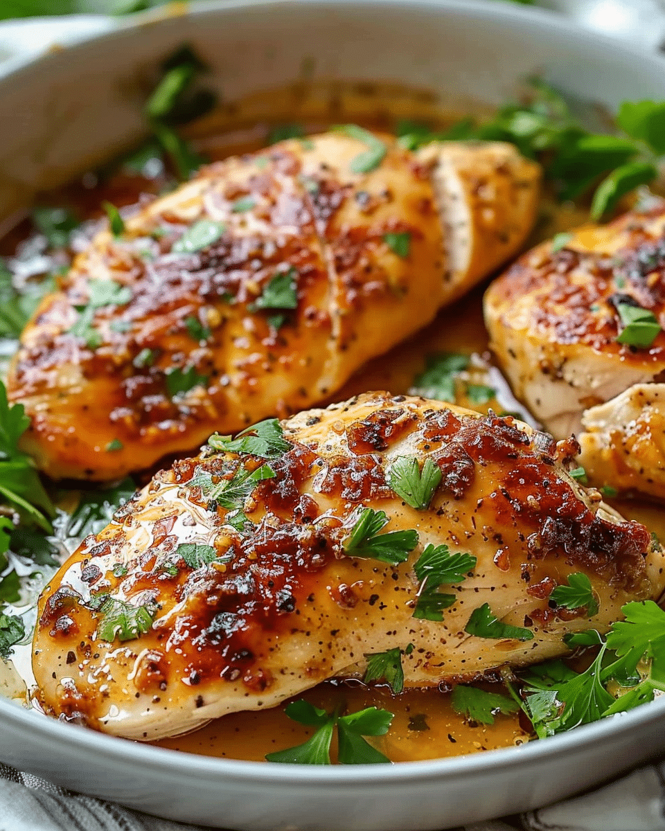 Honey-Mustard Chicken Breasts