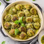 Pesto Chicken Meatballs