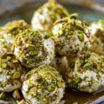 Ricotta Pistachio Honey Bites