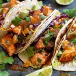 BBQ Salmon Tacos