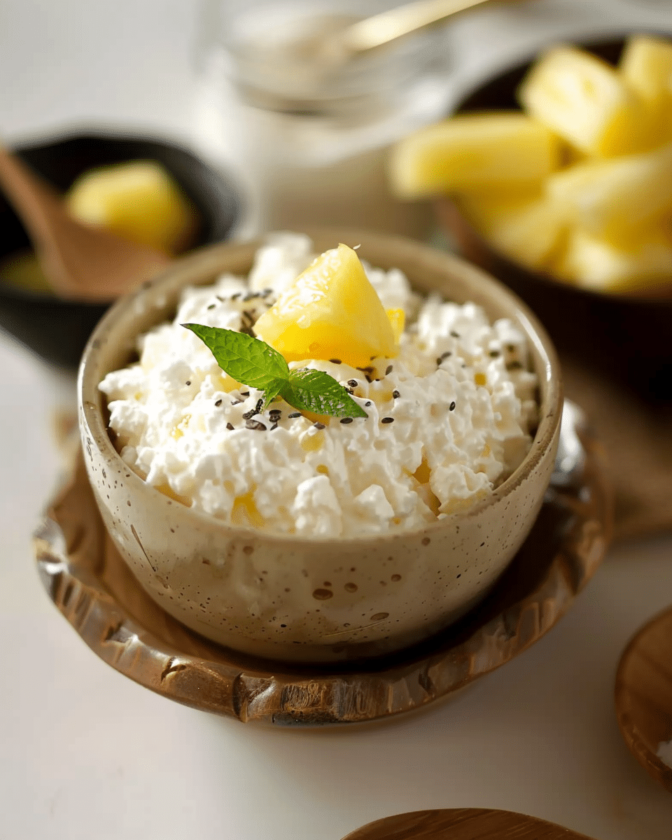 Cottage Cheese with Pineapple