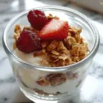 Greek Yogurt With Granola And Berries
