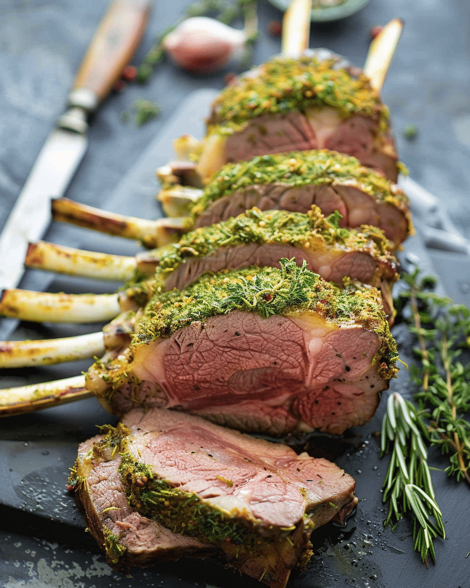 Herb-Crusted Lamb