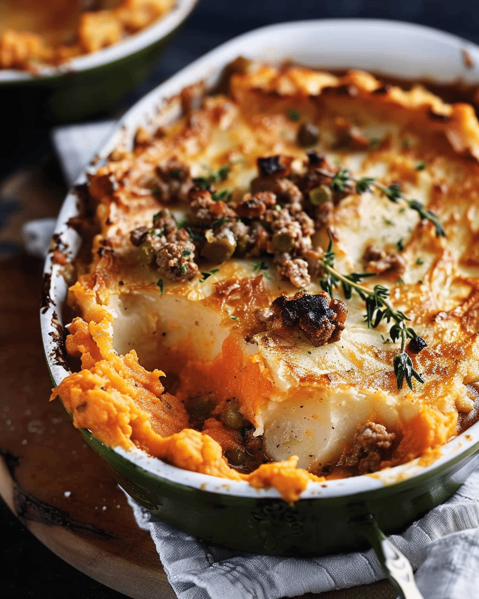 Shepherd’s Pie with Swede and Carrot Mash