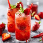 Strawberry Agua Fresca with Chili