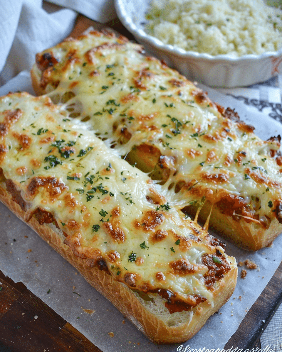 Garlic Lasagna Bread