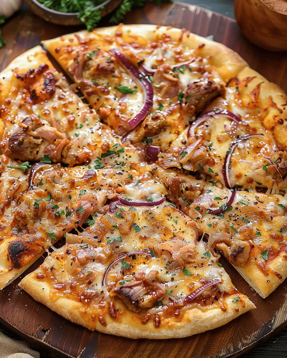 Smoked BBQ Pizza