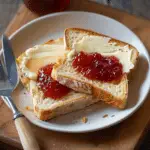 Toast with Jam and Butter