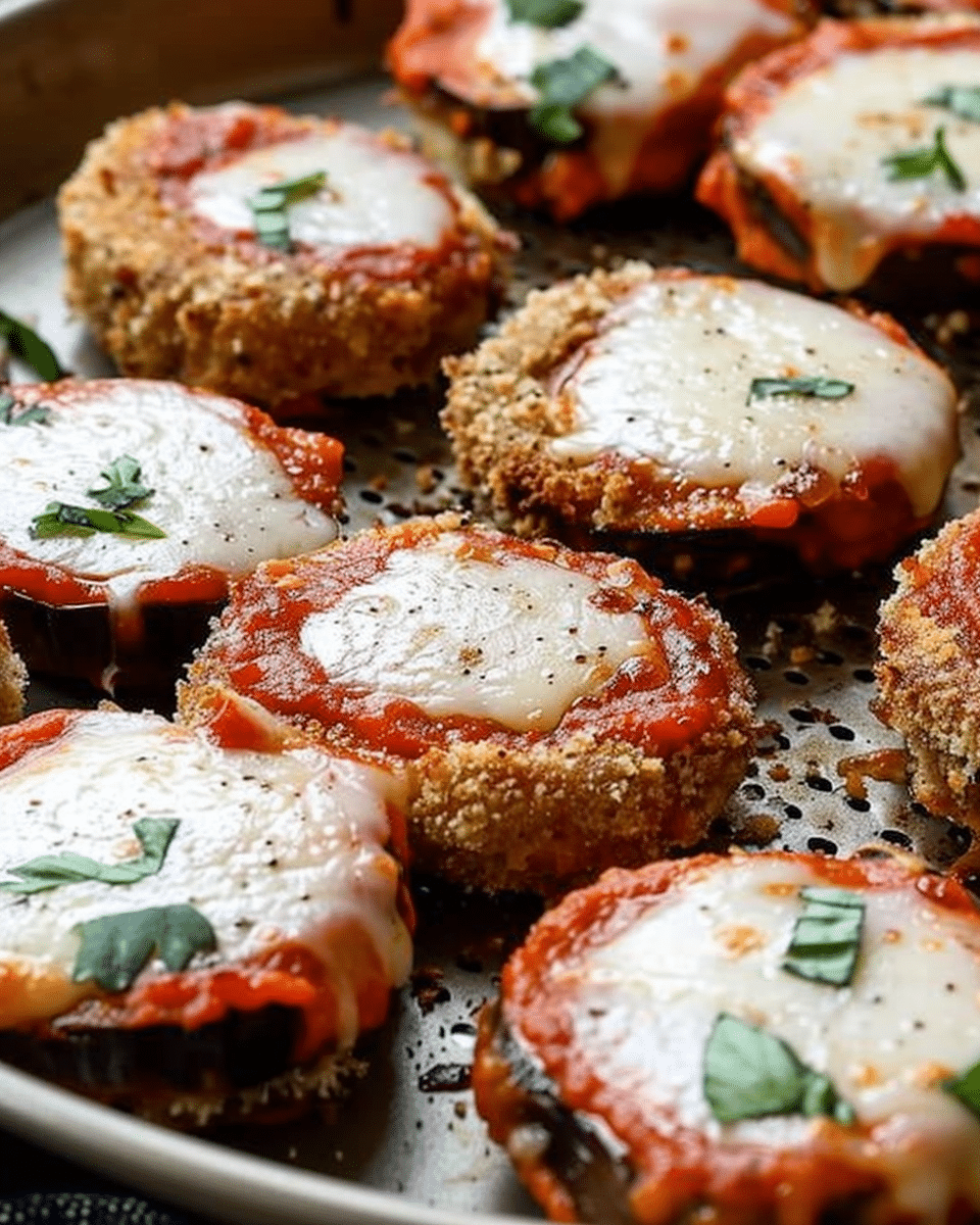 Air Fryer Eggplant Parm