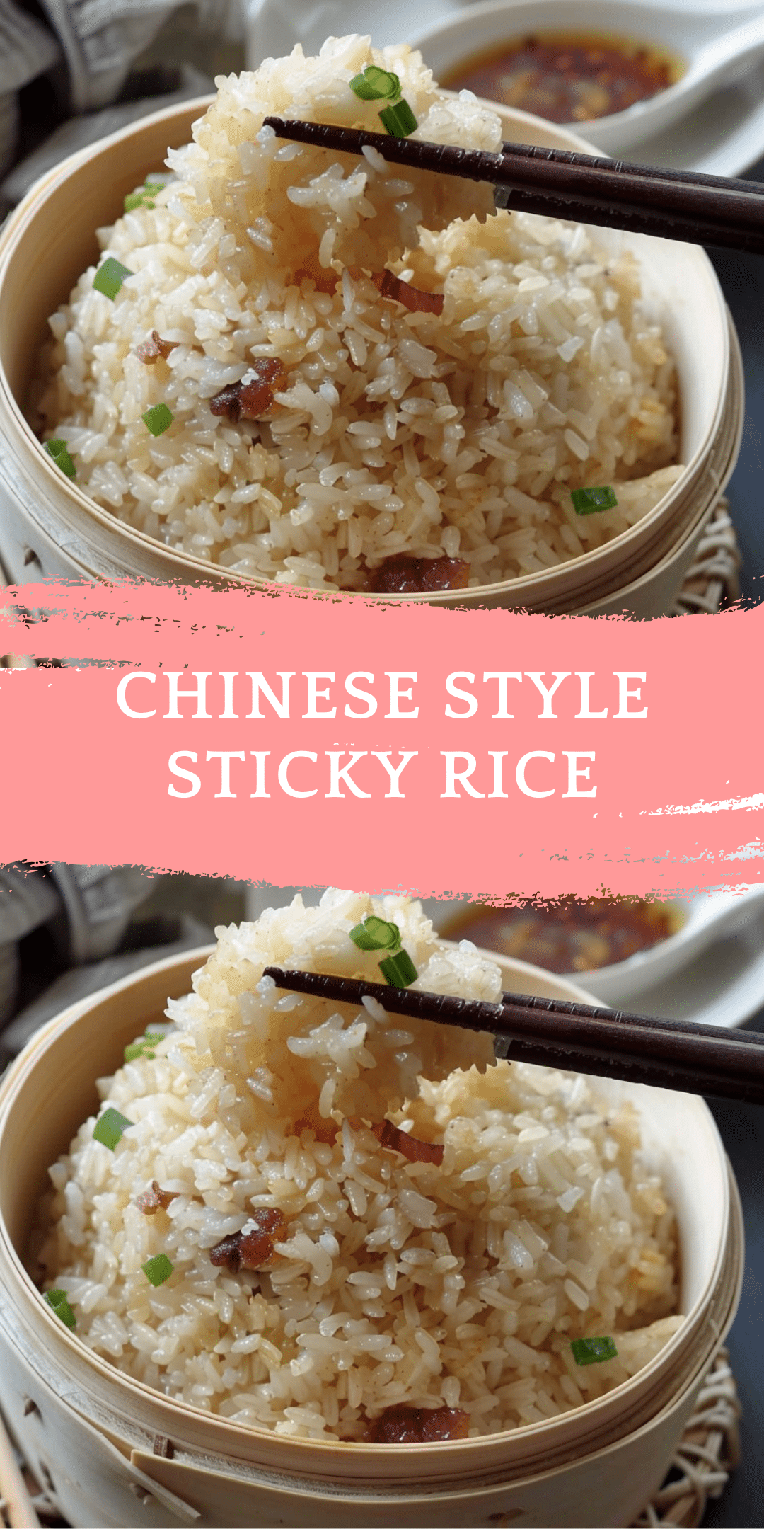 Sticky Round Rice Chinese Style Sticky Rice | TheFamilyCooking