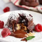 Chocolate Peanut Butter Lava Cakes