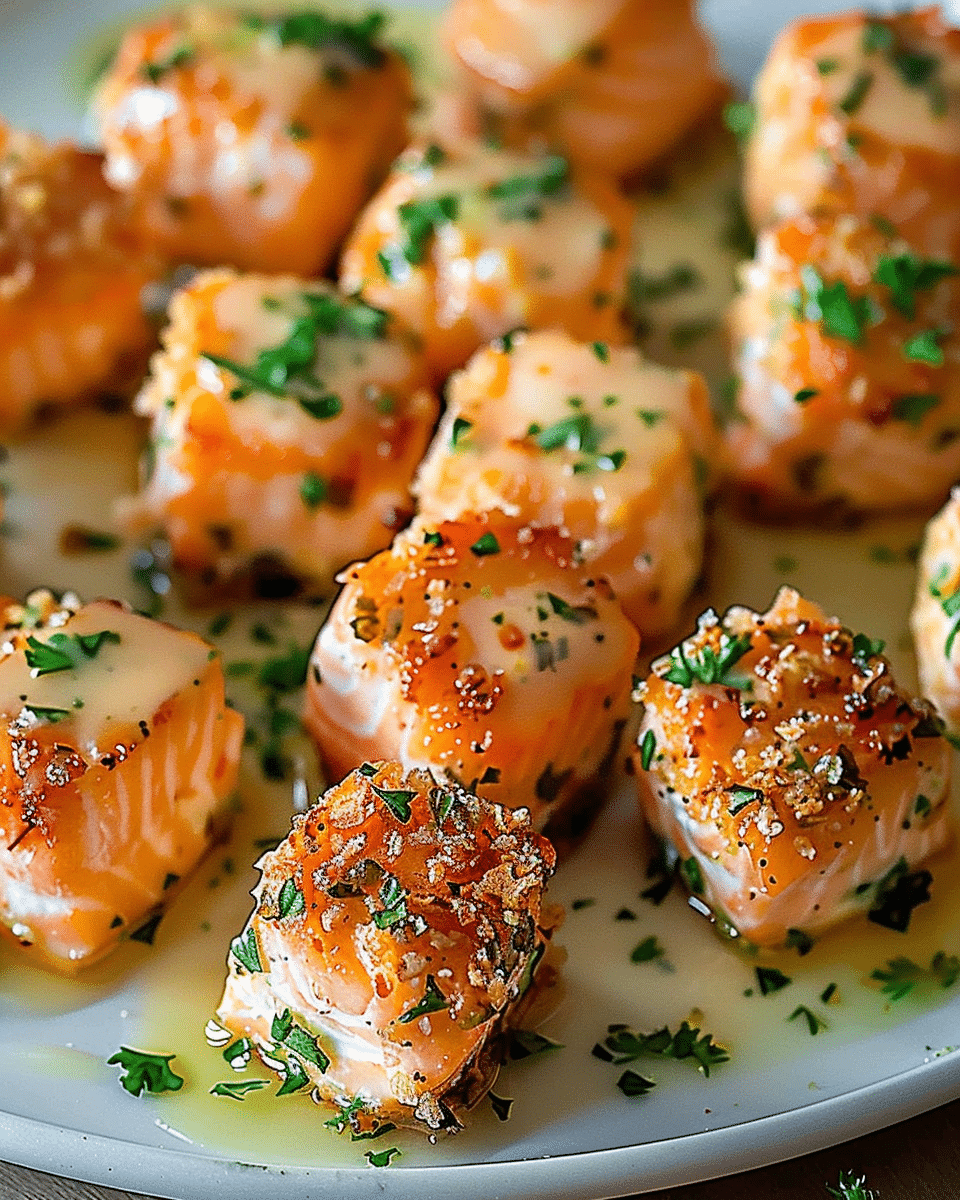 Crispy Bang Bang Salmon Bites