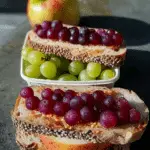 Fruit, Sandwiches and Natural Juice