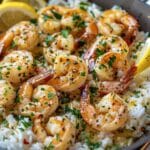 Garlic Butter Shrimp with Rice