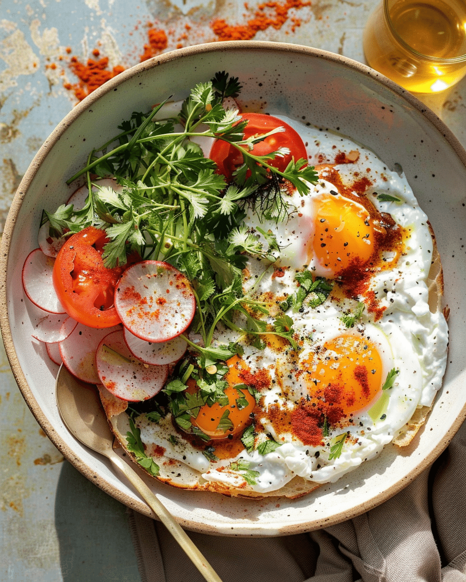 Spicy Turkish Eggs Bowl