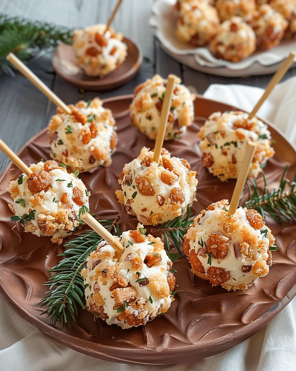 Cracked Out Cheeseball Bites
