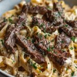 Creamy Steak Pasta