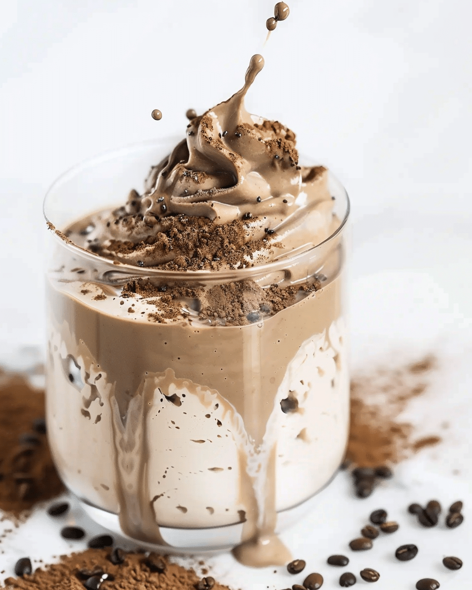 Dalgona Coffee Chia Seed Pudding
