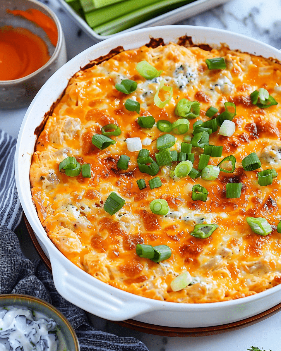 Easy Buffalo Rotisserie Chicken Dip Recipe