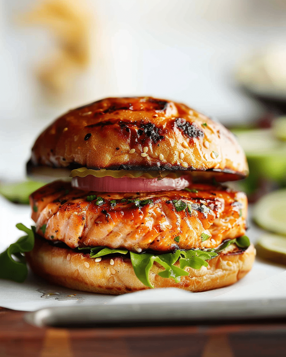 Salmon Burgers