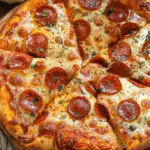 Smoked Pepperoni Pizza