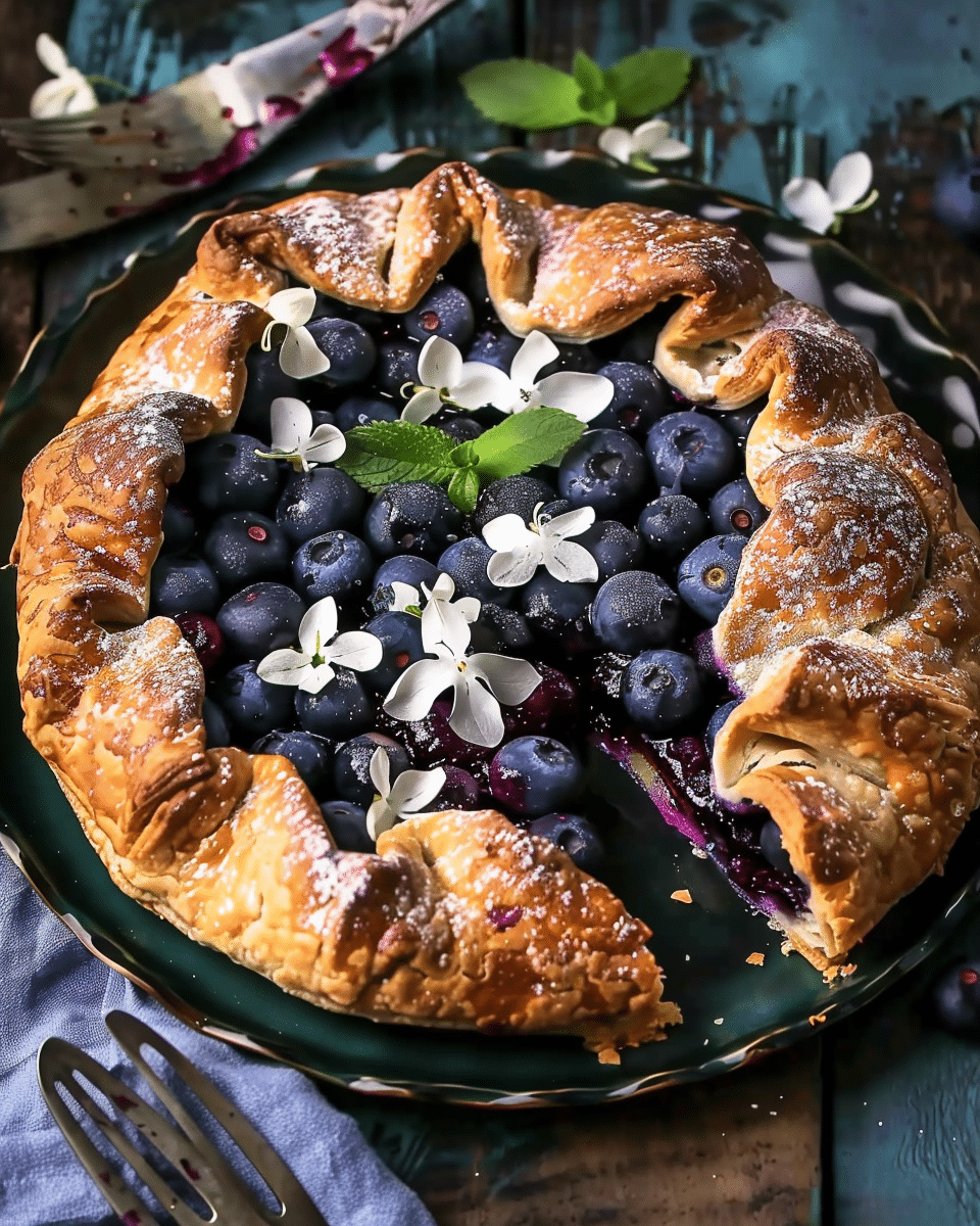 Blueberry Galette