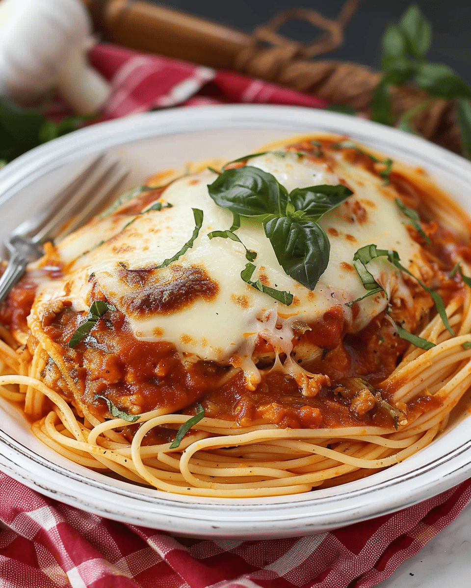 Easy Italian Crock Pot Chicken Parmesan