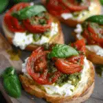 Tomato Pesto Cream Cheese