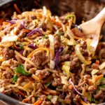 Beef Egg Roll in a Bowl