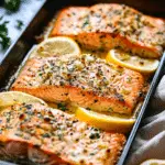 Garlic Butter Baked Salmon