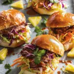 Pineapple Slaw Sliders