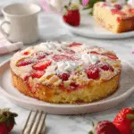 Strawberry Buttermilk Snack Cake
