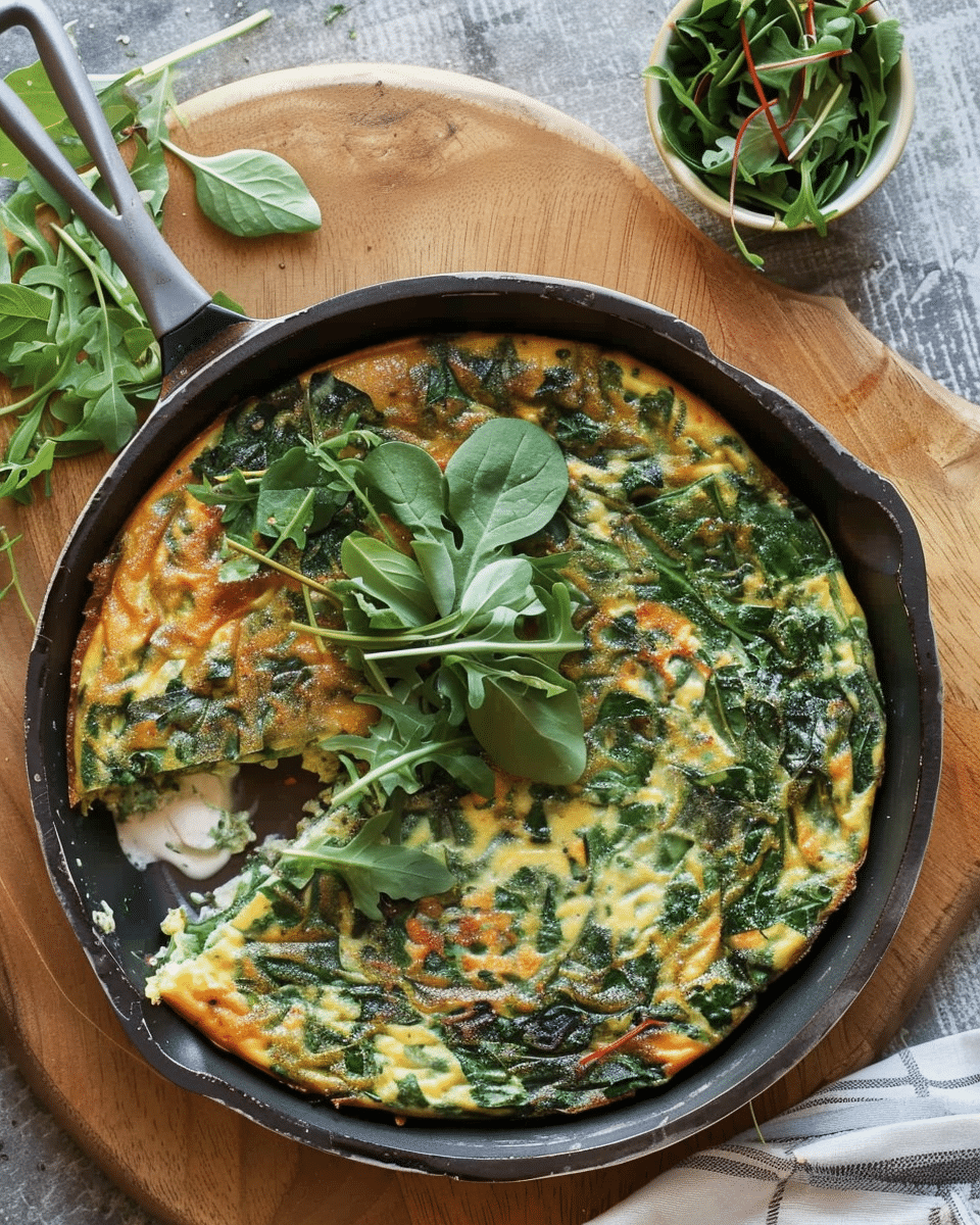 Greens Frittata
