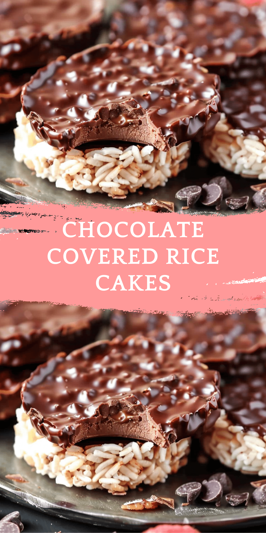 Chocolate Covered Rice Cakes | TheFamilyCooking