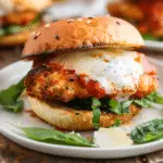 Chicken Parmesan Burgers