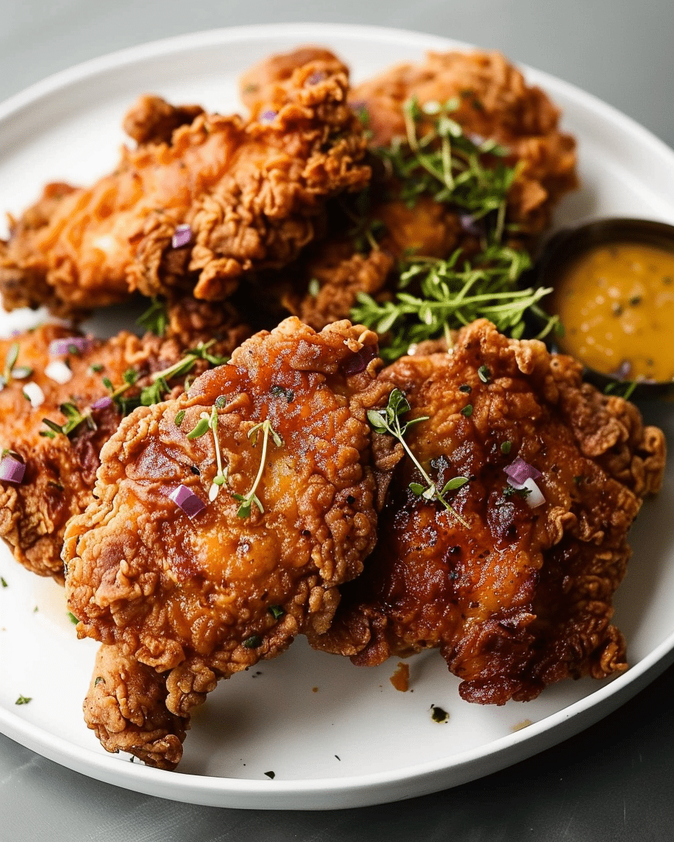 Perfectly Crispy Fried Buttermilk Chicken