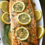 Slow Cooker Lemon Dill Salmon