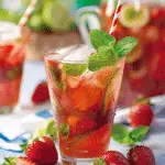 Mermaid Water Mocktail Drink