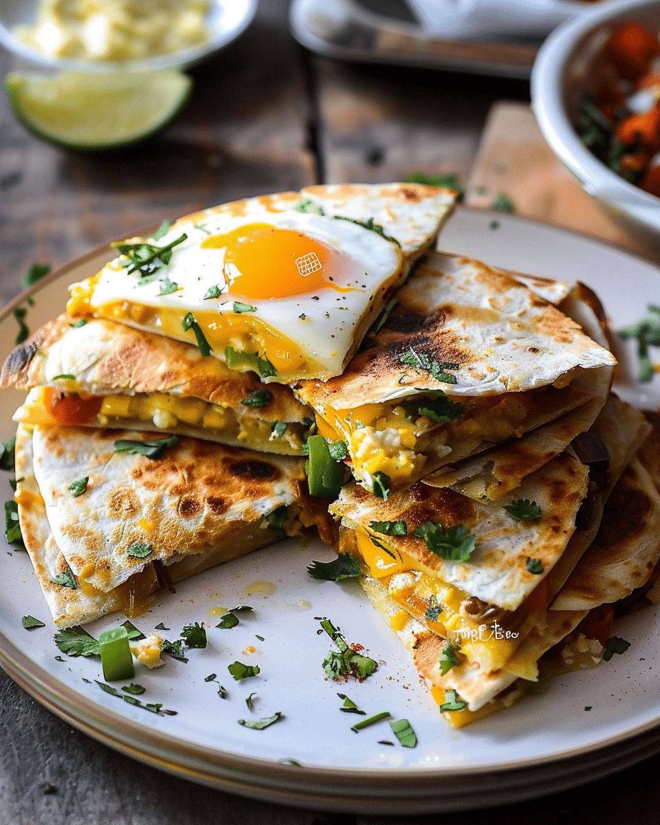 Breakfast Quesadillas