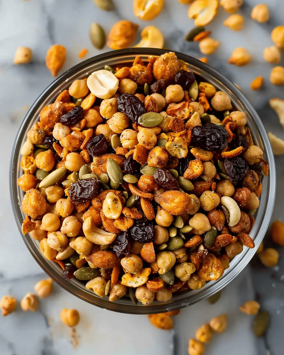 Chickpea Snack Mix