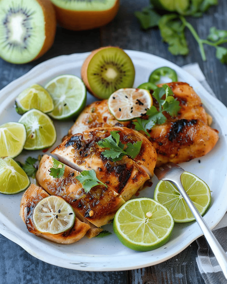 Kiwi Lime Marinated Chicken
