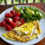 Omelette with Fruit