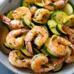 Sautéed Shrimp with Zucchini