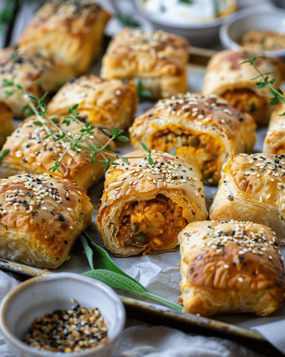 Chicken Sausage Rolls