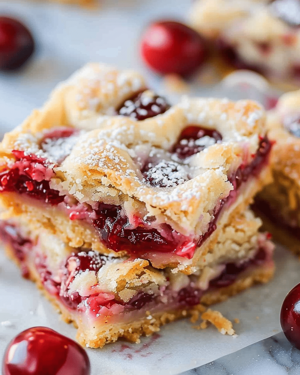 Cherry Pie Bars