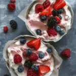 Frozen Yogurt with Fruit