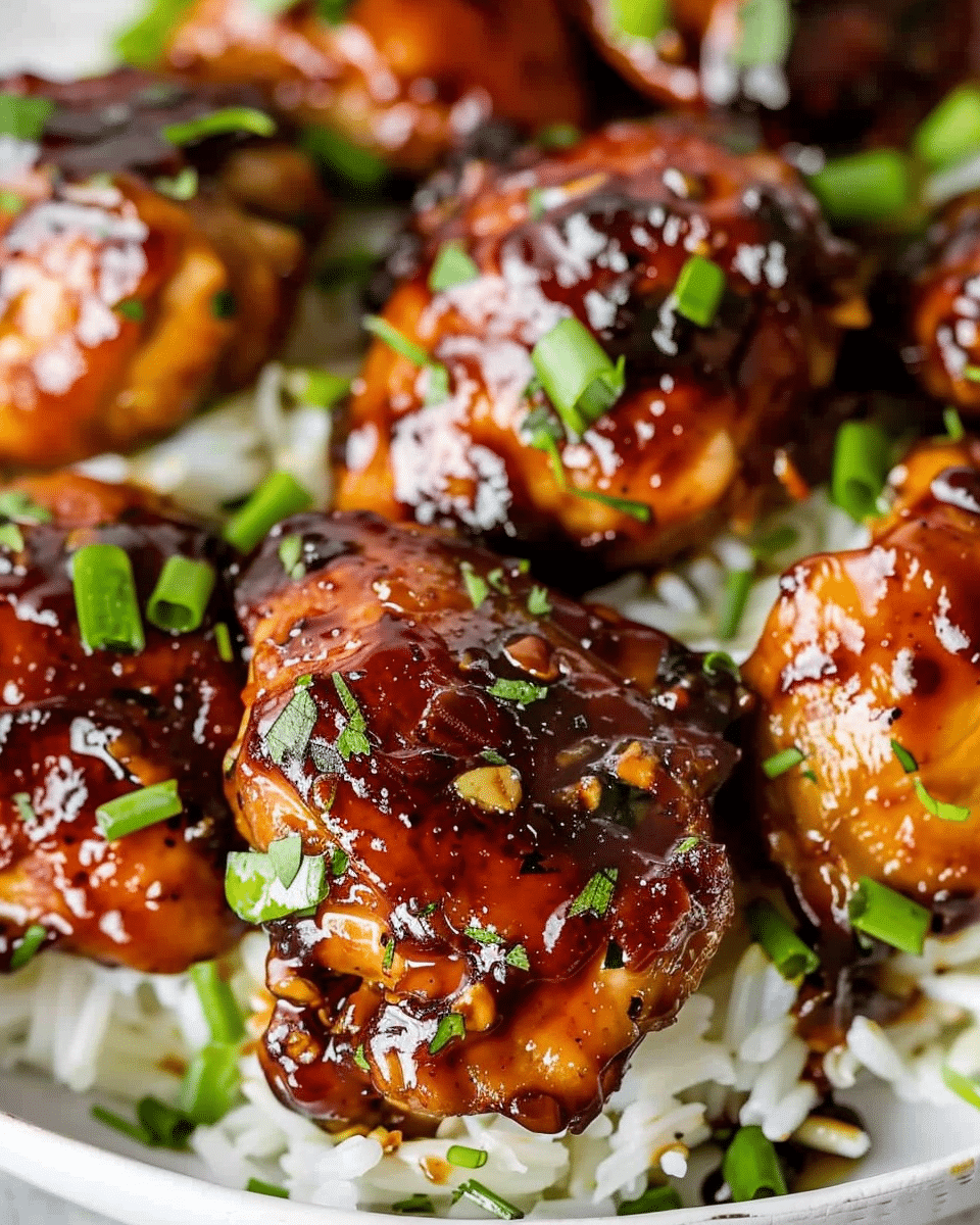 Honey Garlic Chicken