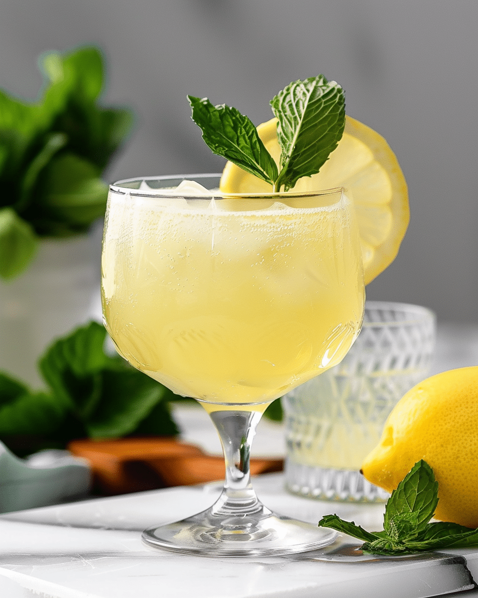 Watermelon Basil Mocktail